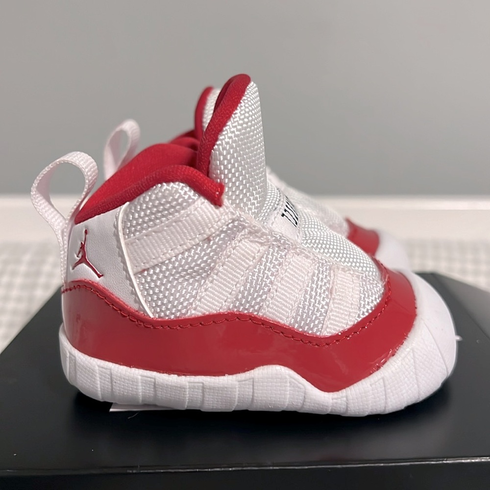 Jordan Kids Sneakers Red and White